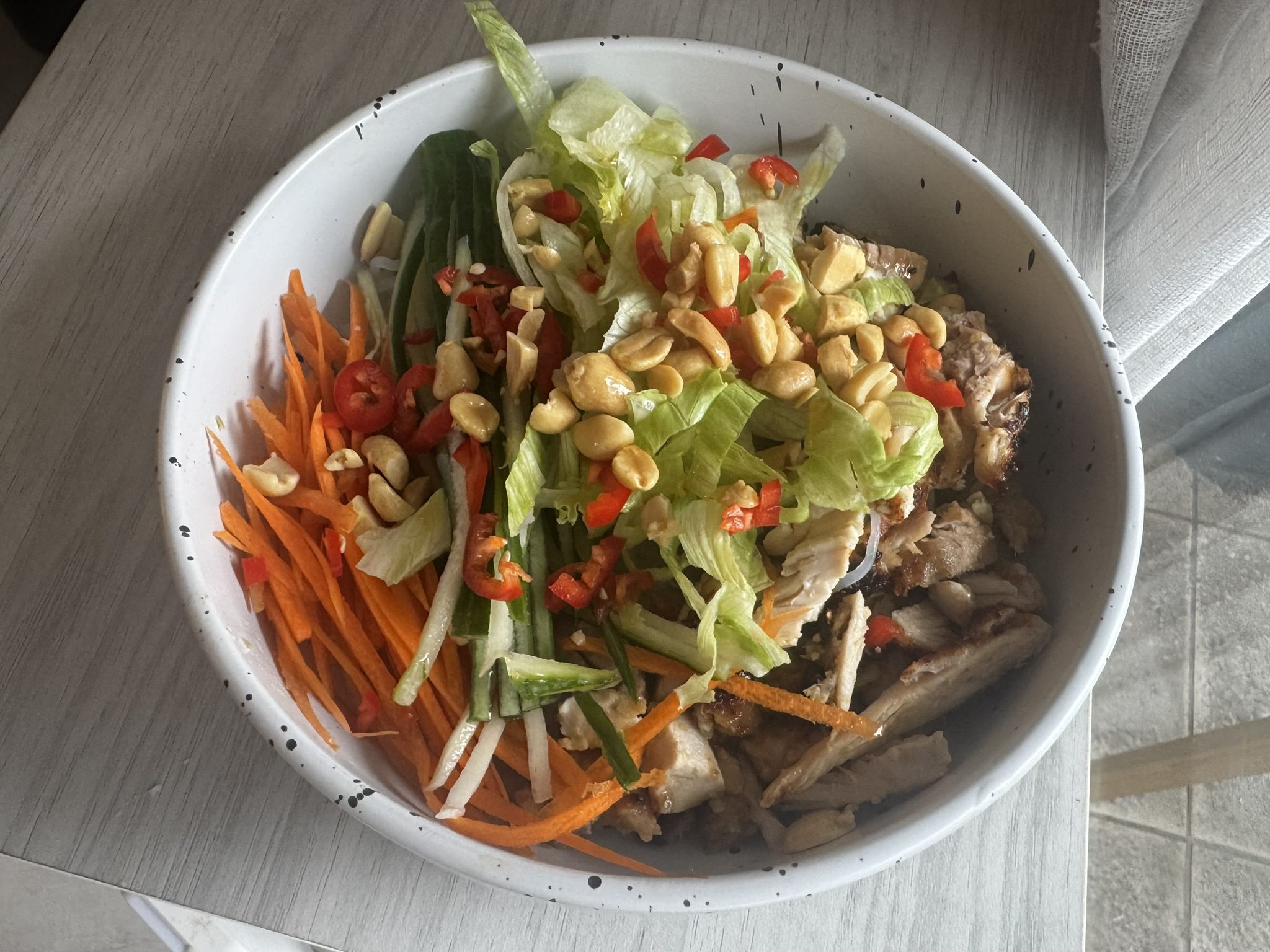 vietnamese lemongrass chicken salad
