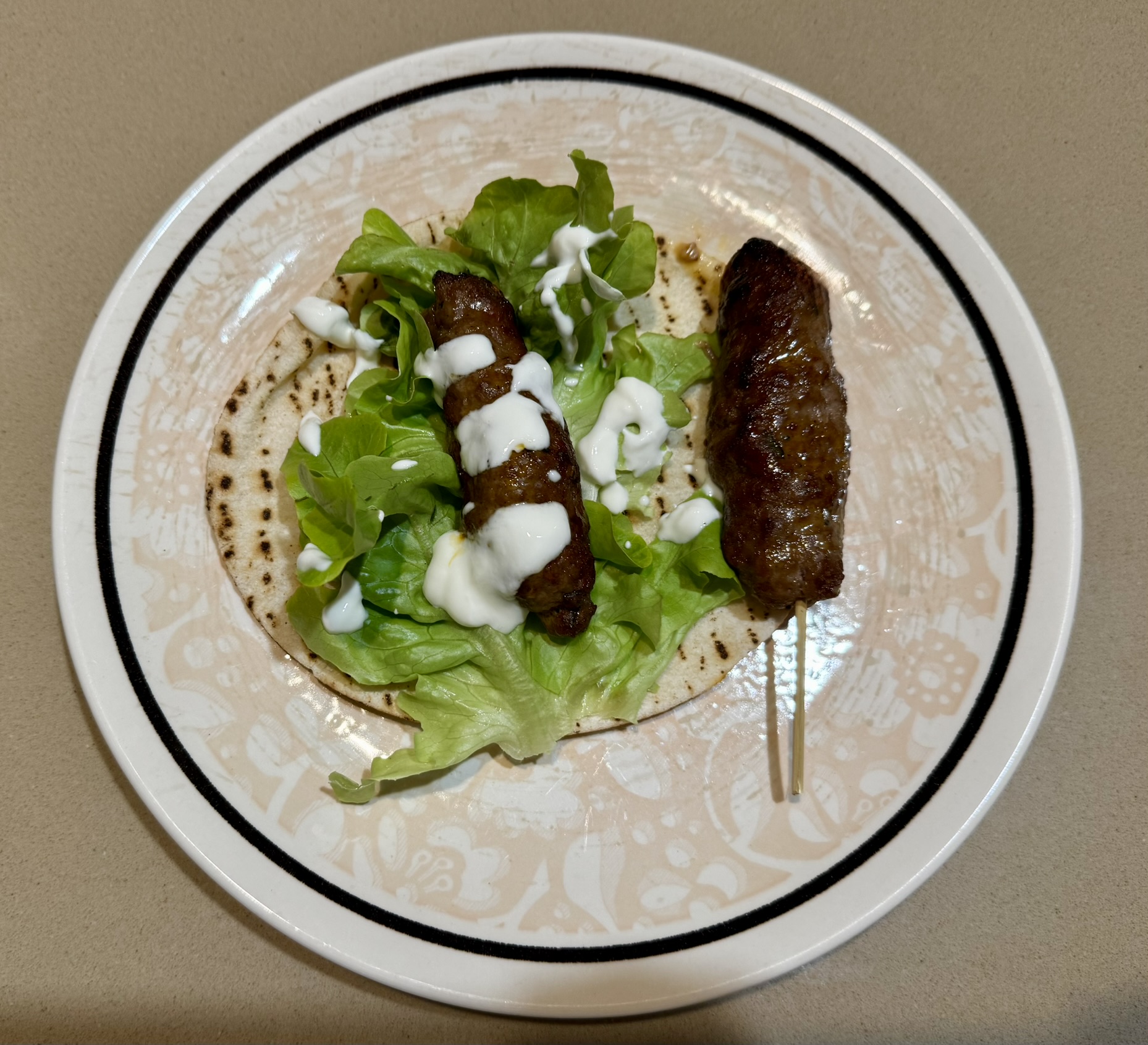 lamb, honey and mint kofta